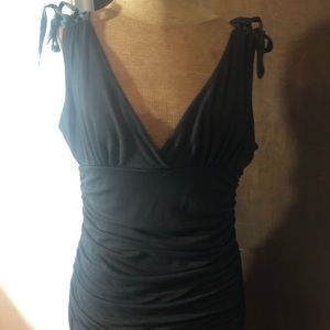 Bebe Knit Top with silk ties